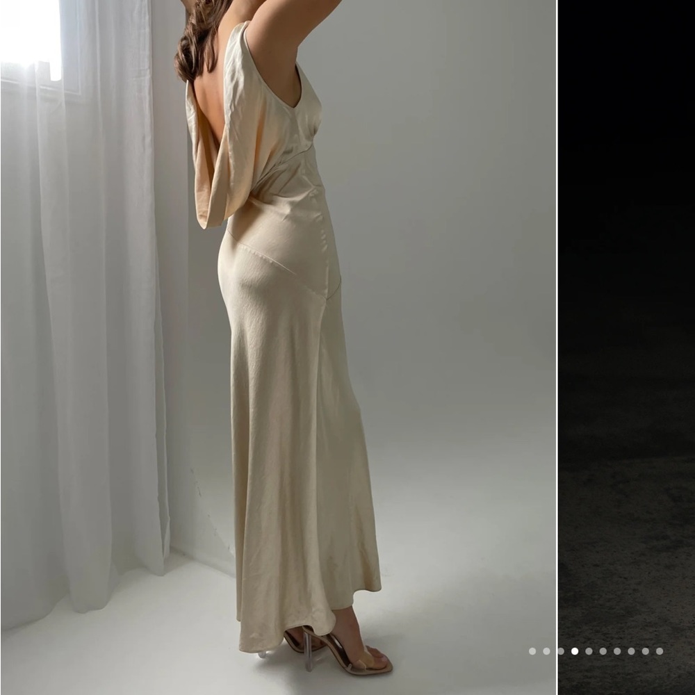 Meshki Nadia Satin Dress NWT